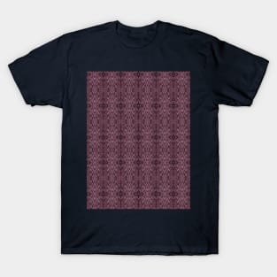 Burgundy Pattern T-Shirt